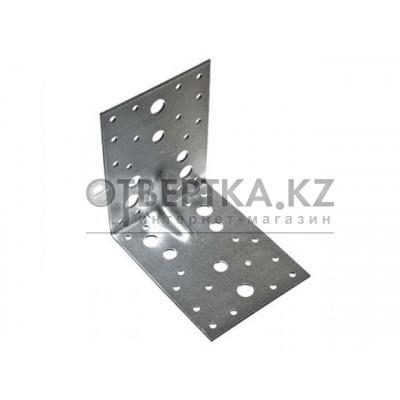 Уголок крепежный усиленный 90х100х100 мм  1.8 мм белый цинк STARFIX SMP-79585-1