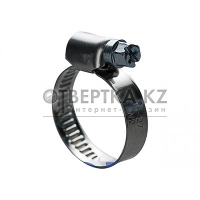 Хомут червячный 40-60 мм, нерж.сталь (W2) STARFIX SMP-87992-1