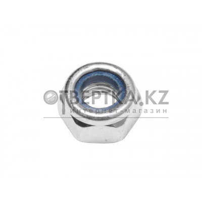Гайка М8 со стопорным кольцом, цинк, DIN 985 (70 шт в пласт. конт.) STARFIX SMP1-50736-70