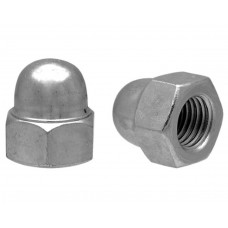 Гайка М12 колпачковая, цинк, DIN 1587 (5 шт в зип-локе) STARFIX