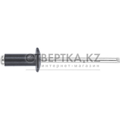Заклепка вытяжная 4.8х12 мм алюминий/сталь, RAL 7024 (25 шт в зип-локе) STARFIX SMZ1-43276-25