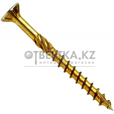 Шуруп конструкционный 3.5х40 по дереву, потай, TORX15 (50 шт в зип-локе) STARFIX SMZ1-43928-50