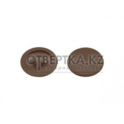 Заглушка для самореза PH2, декоративная коричневая (50 шт в зип-локе) STARFIX SMZ1-63013-50