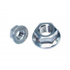 Гайка М5 с фланцем, цинк, DIN 6923 (25 шт в зип-локе) STARFIX в Актау