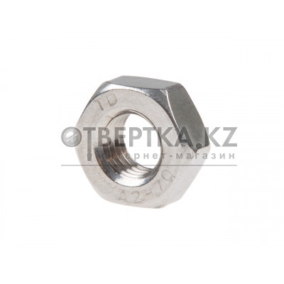 Гайка М16 шестигр., нерж.сталь (А2), DIN 934 (5 шт в зип-локе) STARFIX SMZ1-85226-5