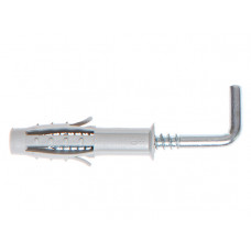 Дюбель с Г-образным крючком 12х60 мм (2 шт в зип-локе) STARFIX