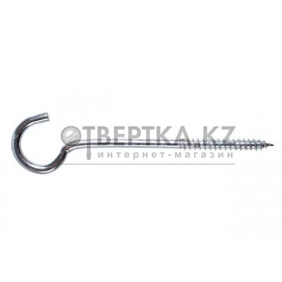 Крючок 5.0х80 мм С-образный, цинк (4 шт в зип-локе) STARFIX SMZ2-45508-4