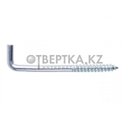 Крючок 8.0х100 мм Г-образный, цинк (2 шт в зип-локе) STARFIX SMZ2-61096-2 Крючок 8.0х100 мм Г-образный, цинк (2 шт в зип-локе) STARFIX SMZ2-61096-2
