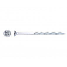 Шуруп универсальный 6.0х70 мм белый цинк (10 шт в зип-локе) STARFIX