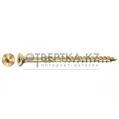 Шуруп конструкционный 6.0х140 мм по дереву, потай, T30 (10 шт в зип-локе) STARFIX SMZ4-69028-10