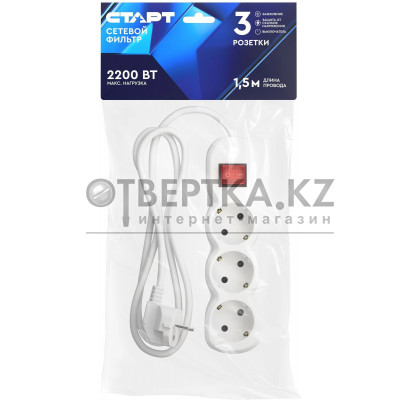 Сетевой фильтр СТАРТ 4610116228234