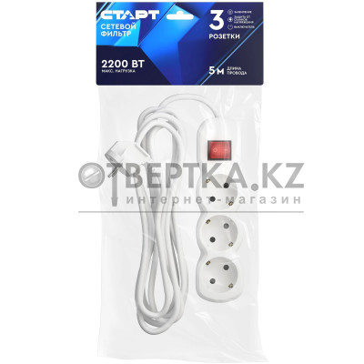 Сетевой фильтр СТАРТ 4610116228258