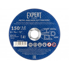 Круг отрезной 150х1.2x22.2 мм для металла и нерж. стали EXPERT STARTUL в Атырау
