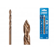 Сверло по металлу ц/х 6.5х63х101 мм HSS-Co EXPERT STARTUL