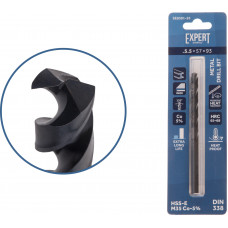 Сверло по металлу ц/х 5.5х57х93 мм HSS-Co Black EXPERT STARTUL