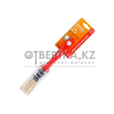 Кисть плоская 1"-25мм смеш. щетина (стены, фасады) STARTUL MASTER ST0113-25