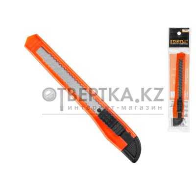 Нож пистолетный с выдвижным лезвием 9мм STARTUL STANDART (ST0937)
