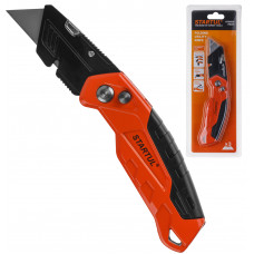 Нож универсальный складной с трапец. лезвием STARTUL PROFI (ST0950) в Атырау