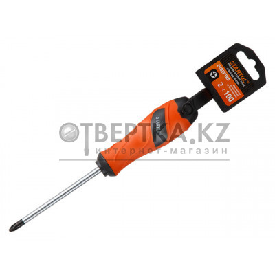 Отвертка "+" №2 100мм PH STARTUL MASTER (ST3055-210)