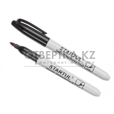 Маркер промышл. перманентный фетровый черный STARTUL PROFI (ST4350-01)