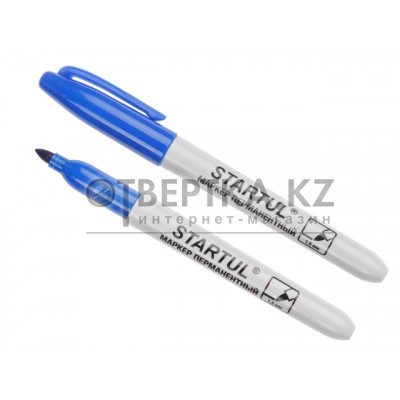 Маркер промышл. перманентный фетровый синий STARTUL PROFI (ST4350-02)