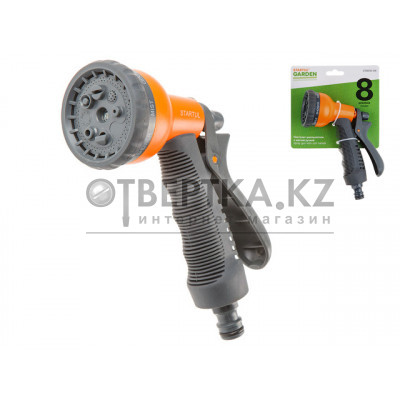 Пистолет-распылитель 8-позиц. с мягк. ручк. STARTUL GARDEN (ST6010-04)