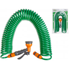 Шланг витой 15м + поливочный набор STARTUL GARDEN (ST6012-09)