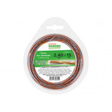 Леска ф 2.4 мм х 15 м витой квадрат сеч. ALULON TWIST STARTUL GARDEN