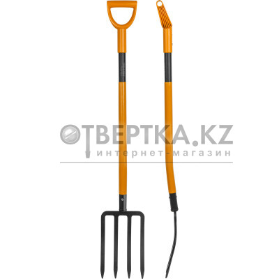 Вилы садовые 4-рогие с метал. черенком 1220мм STARTUL METSA (ST6080-07)