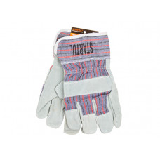 Перчатки спилковые комбинированные, 10 р-р STARTUL в Шымкенте Перчатки спилковые комбинированные, 10 р-р STARTUL в Шымкенте