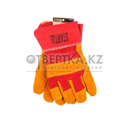 Перчатки утепленные комбинированные спилковые, 11 р-р STARTUL ST7177