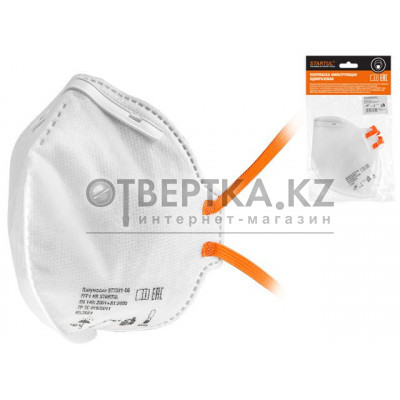 Респиратор STARTUL складн. без клап. FFP1 NR (до 4 ПДК) (индивид. уп.) ST7321-06