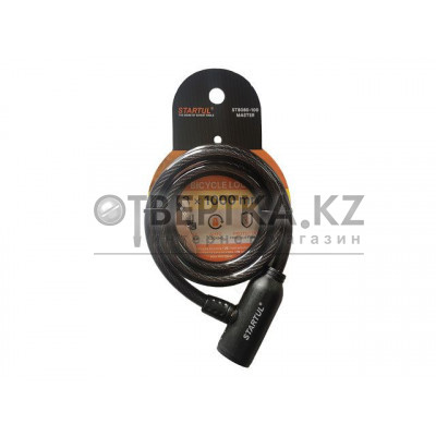 Замок велосипедный 8х1000мм STARTUL MASTER (ST8080-100)