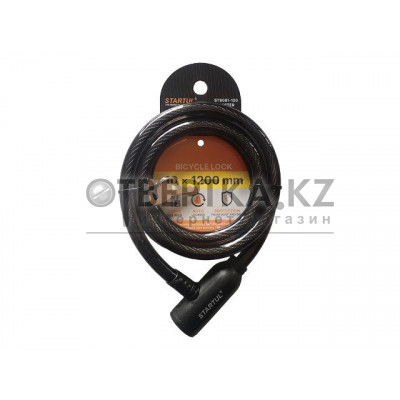 Замок велосипедный 10х1200мм STARTUL MASTER (ST8081-120)