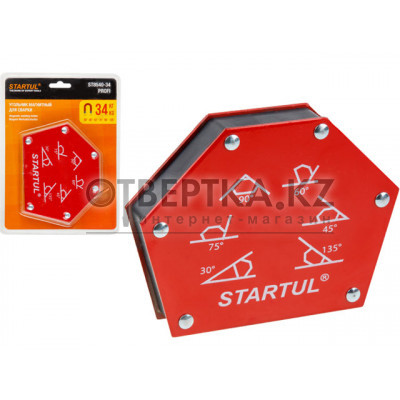 Угольник магнитный для сварки 34кг STARTUL PROFI (ST8540-34)