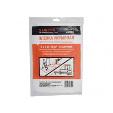 Пленка укрывная 4x5 м, 12 мкм STARTUL MASTER (ST9035-03)