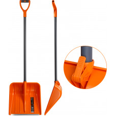 Лопата снеговая пластм. 400х400мм со стальн.черенком STARTUL METSA (ST9055-1) в Алматы Лопата снеговая пластм. 400х400мм со стальн.черенком STARTUL METSA (ST9055-1) в Алматы