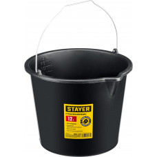 STAYER STRONG, 12 л, строительное пластиковое ведро (06083-12)
