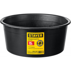 STAYER STRONG, 15 л, круглый строительный таз (06098-15)