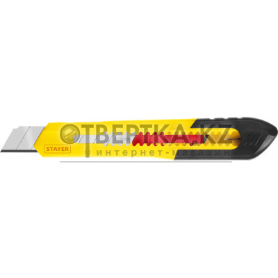STAYER QUICK-18, 18 мм, нож из АБС пластика (0910) 0910_z01