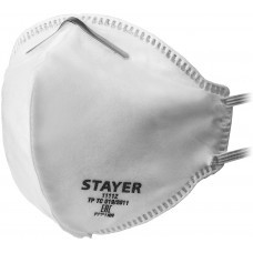 STAYER F-80, класс защиты FFP1, плоская, фильтрующая полумаска (11112)
