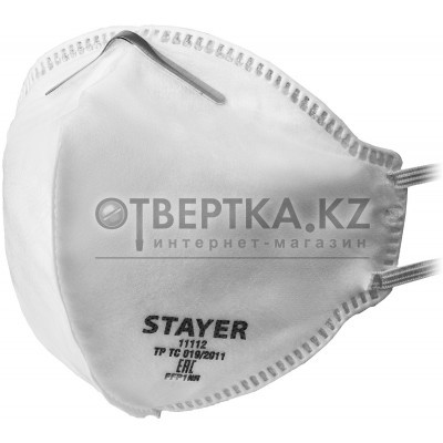 STAYER F-80, класс защиты FFP1, плоская, фильтрующая полумаска (11112) 11112_z01