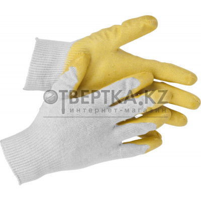 Перчатки с одинарным латексным обливом STAYER PROTECT 11408-XL
