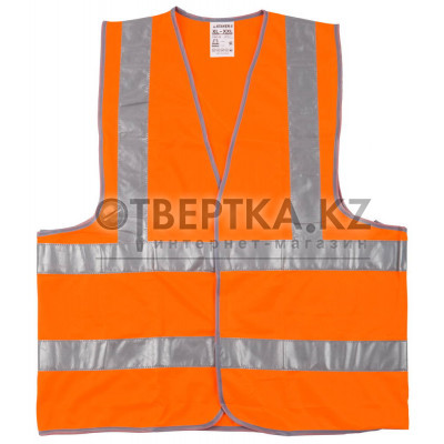 STAYER р. 50-52, оранжевый, сигнальный жилет (11621-50)