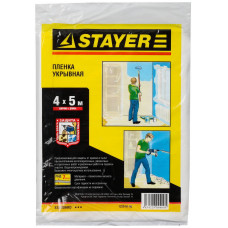 STAYER 4 м, 5 м, 7 мкм, защитная укрывочная пленка (1225-07-05) в Атырау