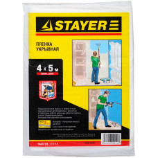 STAYER 4 м, 5 м, 12 мкм, защитная укрывочная пленка (1225-15-05) в Атырау