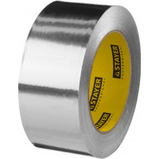 STAYER ProTape 50 мм, 50 м, до 120 °С, самоклеящаяся алюминиевая лента, Professional (12268-50-50) в Алматы