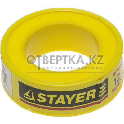 STAYER 0.075 мм х 12 мм х 10 м, 0.25 г/см3, ФУМ лента (12360-12-025)