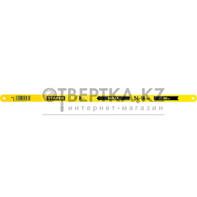 STAYER Duplex 24 + 18 TPI, 12 х 300 мм, 1 шт, коробка 50 шт, двустороннее полотно по металлу (1589-02) 1589-02_z01