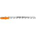 STAYER T244D, 2 шт, 75 мм / 4 мм, T-хвост., HCS сталь, фигурный рез по дереву/ДСП, полотна для лобзика, Professional (15986-4) 15986-4_z02